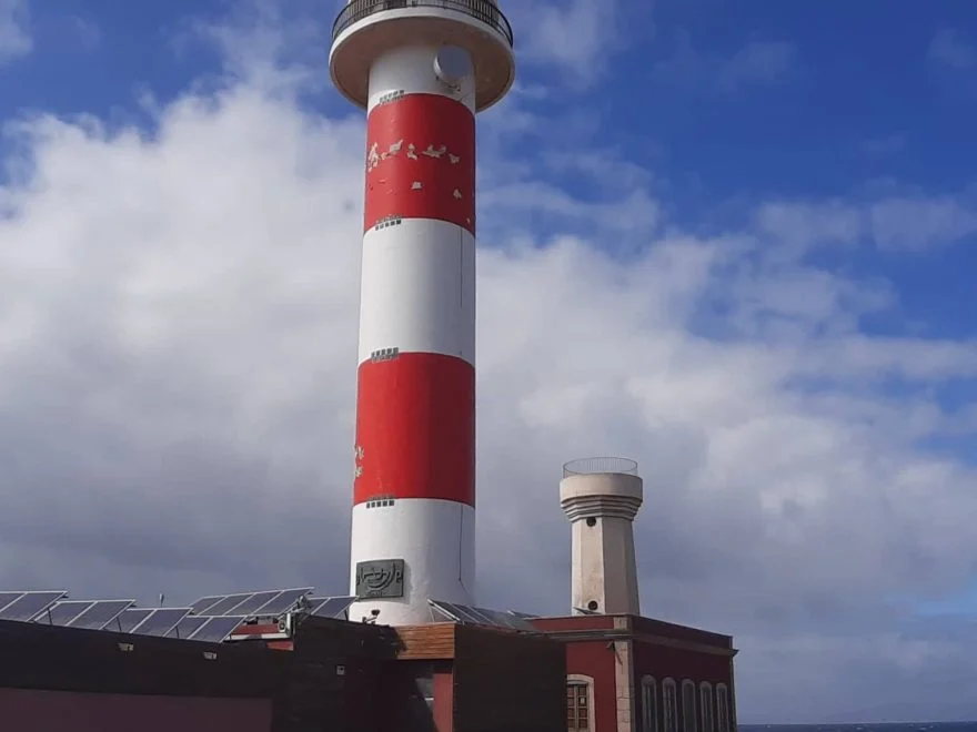 Latarnia El Tostón, na północ od El Cotillo